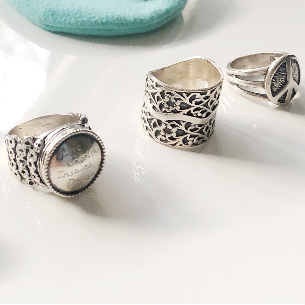 Silpada Rings! Size 5.5-6 ea